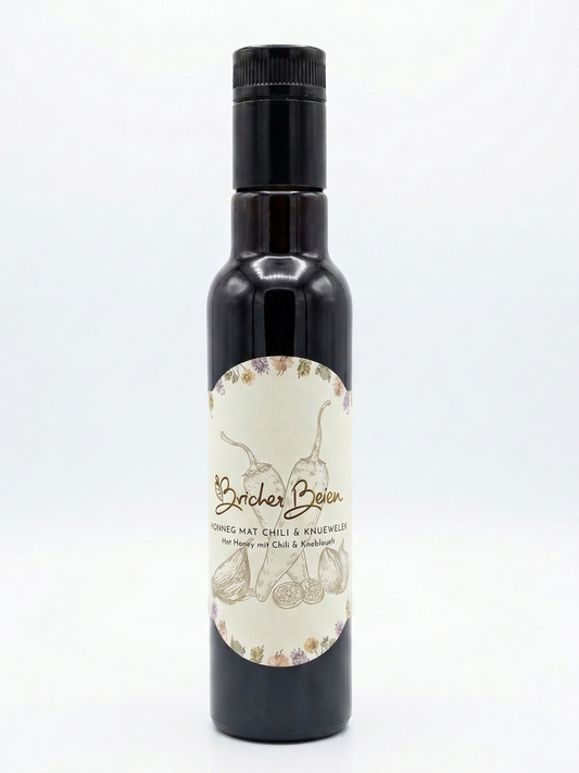 Hot Honey mit Chili und Knoblauch 250 ml