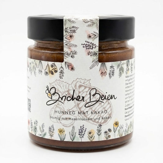Honig mit Kakao und Haselnüssen 500g
