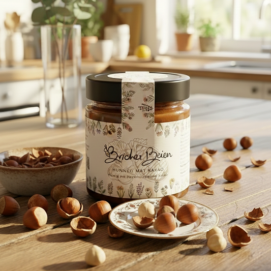 Honig mit Haselnüssen 500g