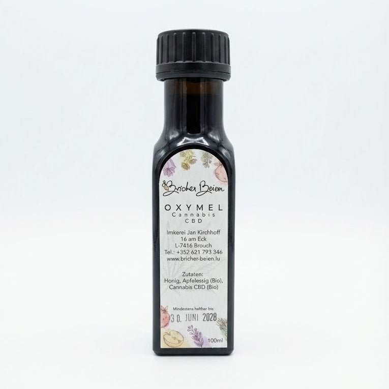 Oxymel à l'extrait de chanvre CBD 100 ml