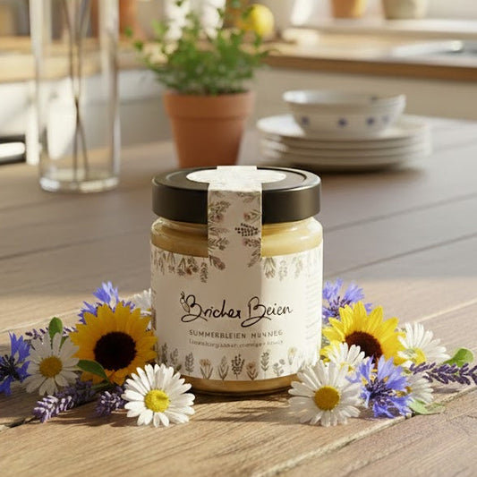 Cremiger Sommerblütenhonig 500g